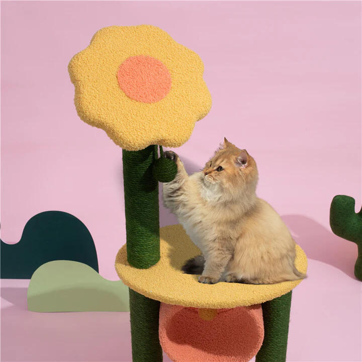 Sunflower Cat Tree