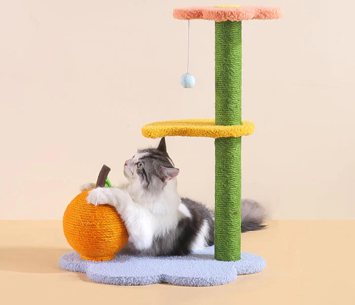 Flower Design Cat Tree